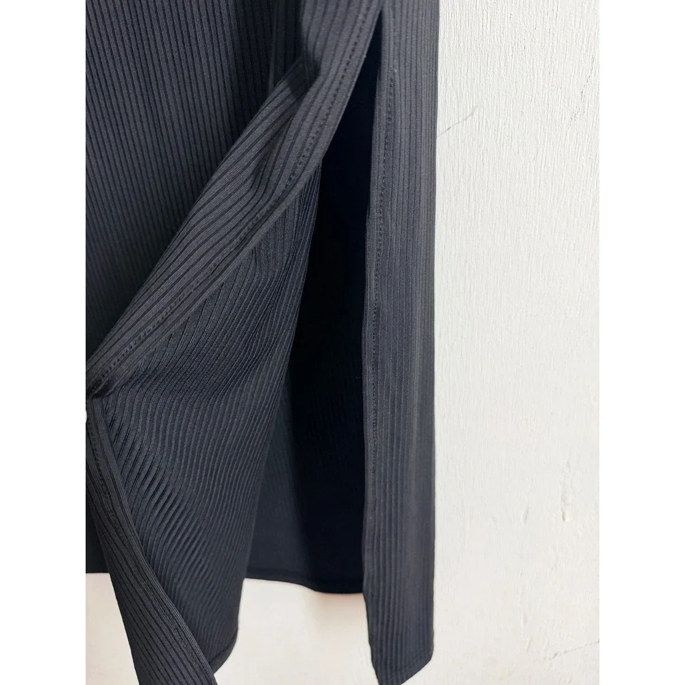 SHEIN black ribbed